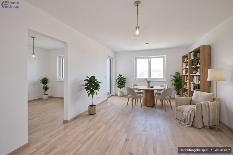 Wohnung - 4050, Traun - Neubau-Erstbezug Traun: 2 Zimmer, 58 m², Loggia, Top 14