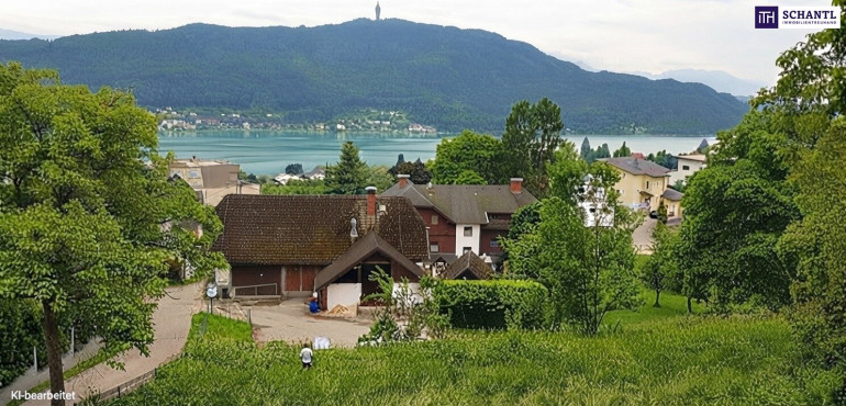 Grundstück - 9210, Pörtschach am Wörther See - Investmentchance in Pörtschach – Baugrundstück mit Seeblick und bewilligtem Projekt - bereit zur Umsetzung!