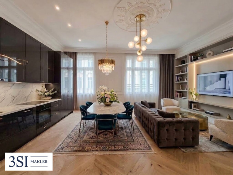 Wohnung - 1090, Wien - Erstbezug! Generalsaniertes Stilaltbaujuwel in ruhig gelegener Seitengasse nahe Strudlhofstiege
