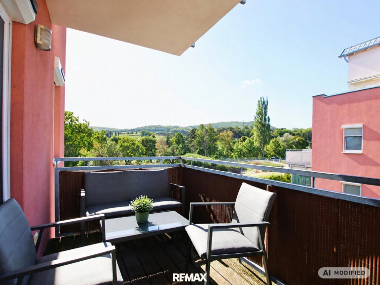 Wohnung - 2563, Pottenstein - FAMILIENGLÜCK, moderne 3-Zimmer Familienwohnung mit Ausblick ins Grüne und Tiefgarage, in gepflegter Anlage