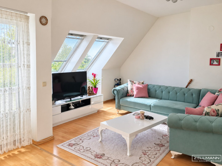 Wohnung - 1230, Wien - Hell und ruhig – Dachgeschosswohnung mit Südterrasse | ZELLMANN IMMOBILIEN