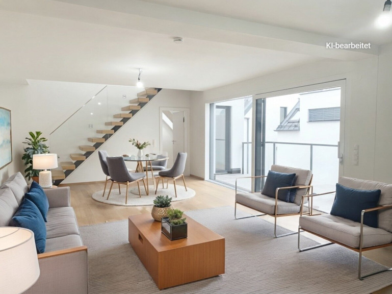 Wohnung - 1130, Wien - ANLAGEOBJEKT in Hietzing! Modernes 3-Zimmer Eigentum mit Balkon, Dachterrasse und inkl. Tiefgaragenplatz! BEFRISTET VERMIETET!