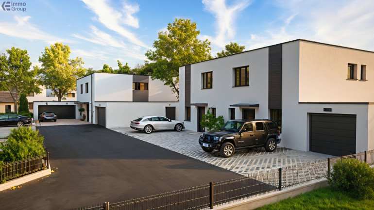 Haus - 4614, Marchtrenk - Doppelhaushälfte in Randlage mit XL-Garage – Marchtrenk (Top 6)