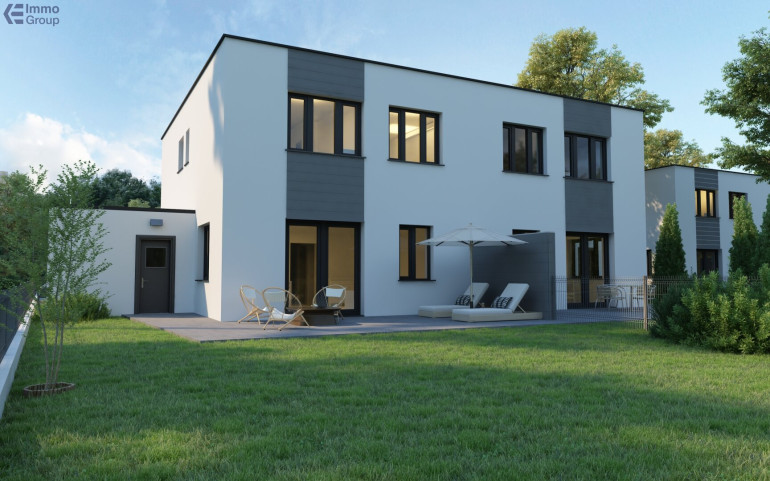 Haus - 4614, Marchtrenk - Doppelhaushälfte in Randlage, 113 m² + 113 m² Garten – Marchtrenk (Top 3)