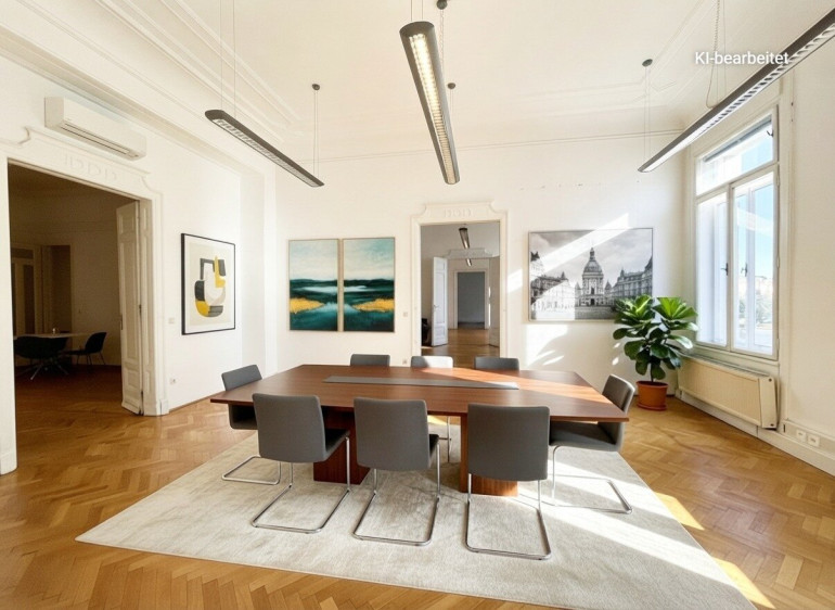 Büro / Praxis - 1040, Wien - 1040! Klimatisiertes, schönes Altbaubüro nahe Karlsplatz – Ihre neue Geschäftsadresse in Wien-Wieden!