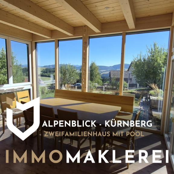 Haus - 3352, St .Peter in der Au - ALPENBLICK KÜRNBERG 2 FAM HAUS MIT POOL UND WINTERGARTEN TRAUM LAGE !