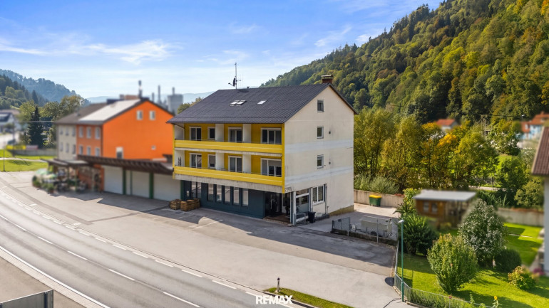 Zinshaus Renditeobjekt - 9413, St. Gertraud - Mietzinshaus mit Wohn- und Geschäfsflächen in St. Gertraud im Lavanttal