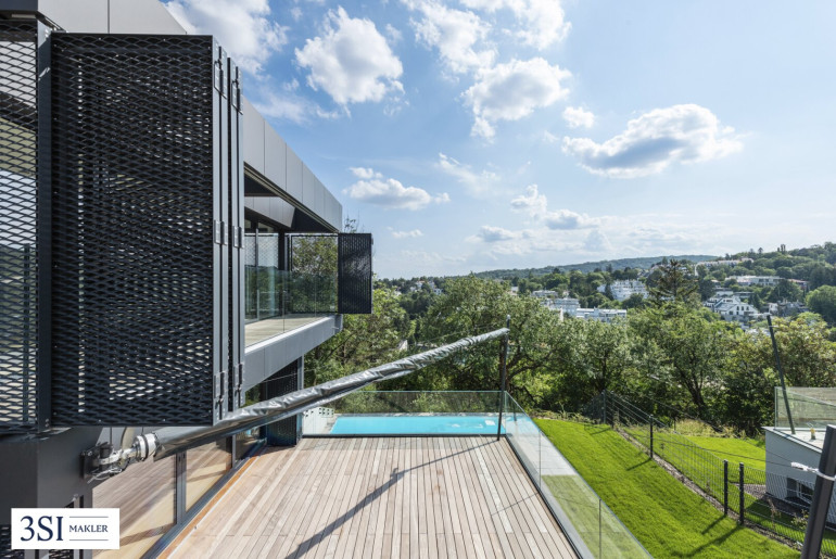 Haus - 1190, Wien - The Unique Villen: luxuriöses Wohnen mit Weitblick in die Weinberge - Pool & Sauna