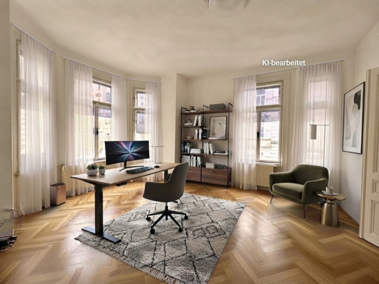 Büro / Praxis - 1070, Wien - 1070 Neubaugasse: Helles Altbaubüro mit Terrasse in Bestlage!