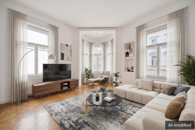 Wohnung - , keine Angabe - Exklusive Altbauresidenz im Herzen Wien - Urbaner Luxus nahe Naschmarkt und Staatsoper