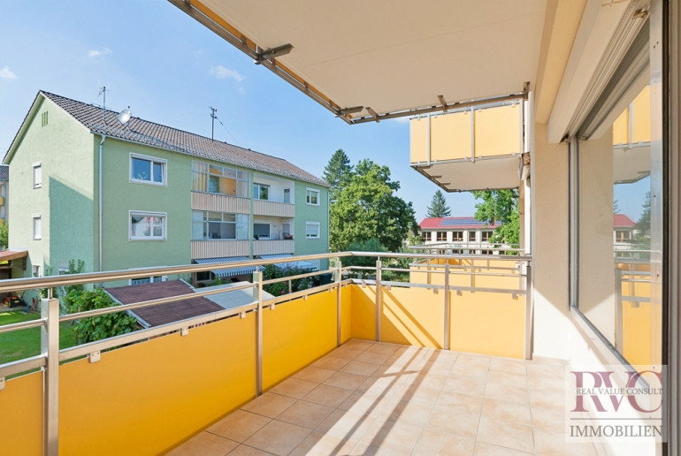 Wohnung - 83410, Laufen - Gut vermietet & sehr gefragt: gepflegte 2-Zimmer-Wohnung mit Westbalkon in ruhiger Lage von Laufen