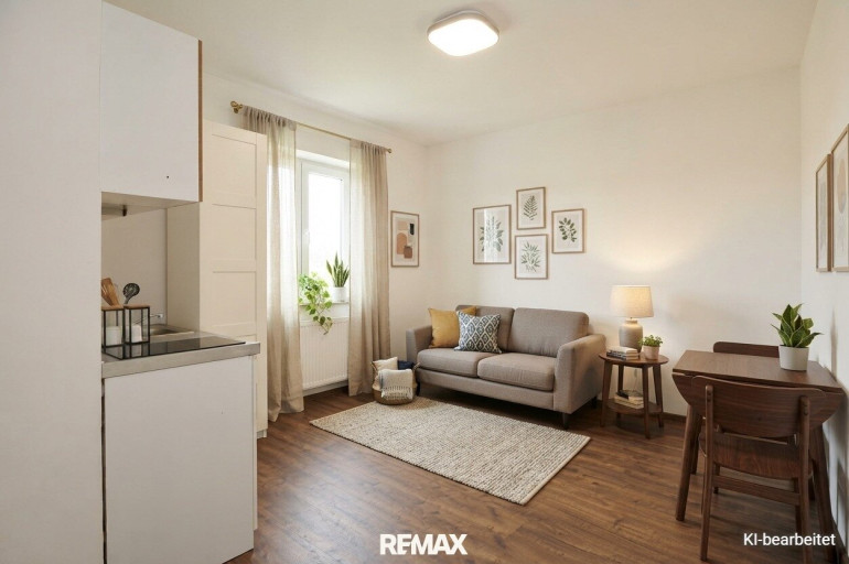 Wohnung - 4400, Steyr - Gepflegtes Mini-Apartment mit Badezimmer in zentraler Lage - Zimmer 18! Nähe BMW, SKF!!!