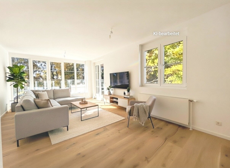 Wohnung - 1190, Wien - 1190: "4-Zimmer, 3 Terrassen, erstklassige Ausstattung, Galerie & Tiefgaragenplatz" - ERSTBEZUG NACH GENERALSANIERUNG!