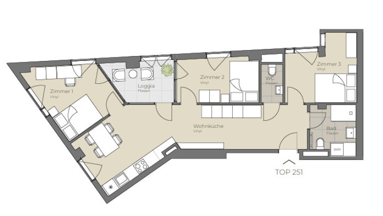 Wohnung - 4020, Linz - NEU, MODERN, ZENTRAL