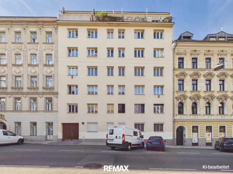 Wohnung - 1100, Wien - 3-Zimmer-Wohnung mit großen Renovierungspotenzial am ruhigen Arthaberplatz mit Grünblick | DAVE