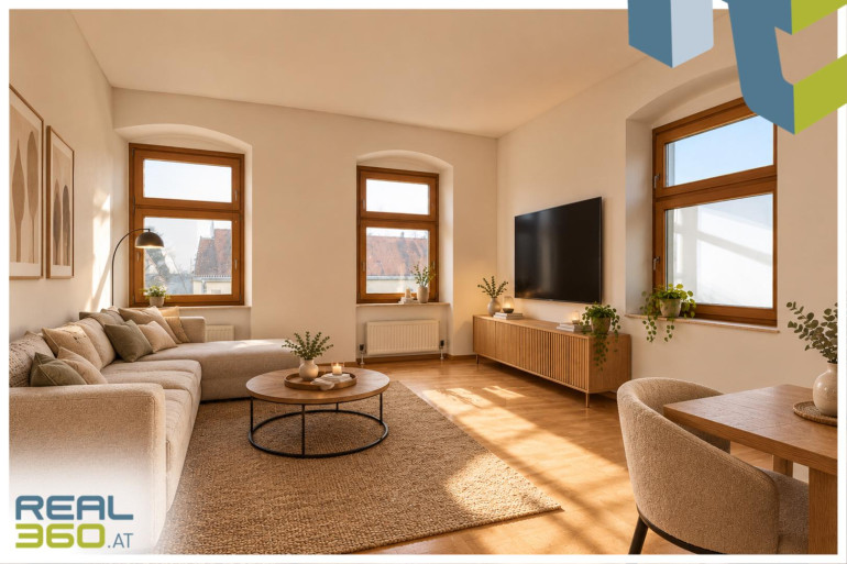 Wohnung - 4040, Linz - ALTURFAHR schöne Altbauwohnung nur 50m vom Strand entfernt!