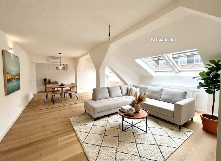 Wohnung - 1030, Wien - 1030! ERSTBEZUG NACH GENERALSANIERUNG! Klimatisiertes 3-Zimmer DG mit Terrasse - ALLES AUF EINER EBENE!