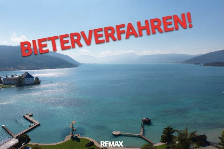 Haus - 4863, Seewalchen am Attersee - Bieterverfahren! Wenn ich den See seh, brauch ich kein Meer mehr! Panoramatischer Seeblick auf den Attersee.