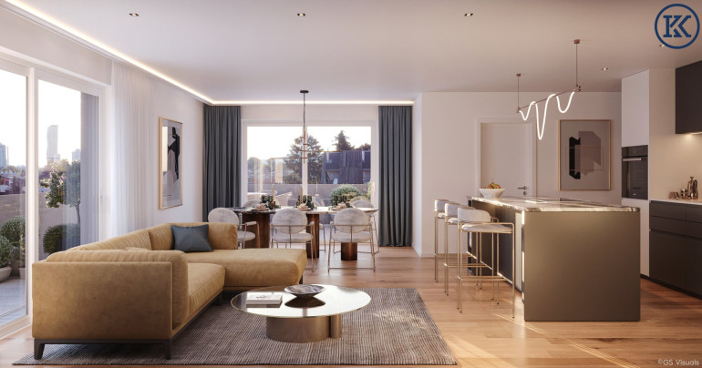 Wohnung - 1220, Wien - Eine der größten Einheiten des Projekts – Wohnen mit Weitblick an der Alten Donau