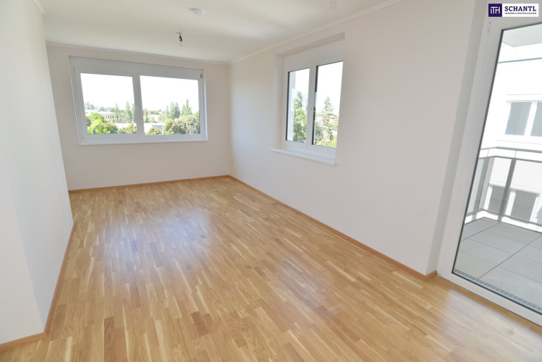 Wohnung - 2320, Schwechat - "DER MARKHOF" - Singles und Pärchen aufgepasst. Helle Wohnung im Erstbezug mit feiner Loggia.