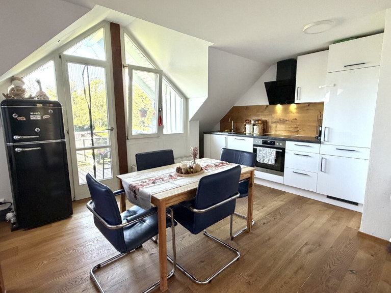Wohnung - 6971, Hard - 4-Zimmer-Wohnung mit Balkon und Blick ins Grüne in Hard