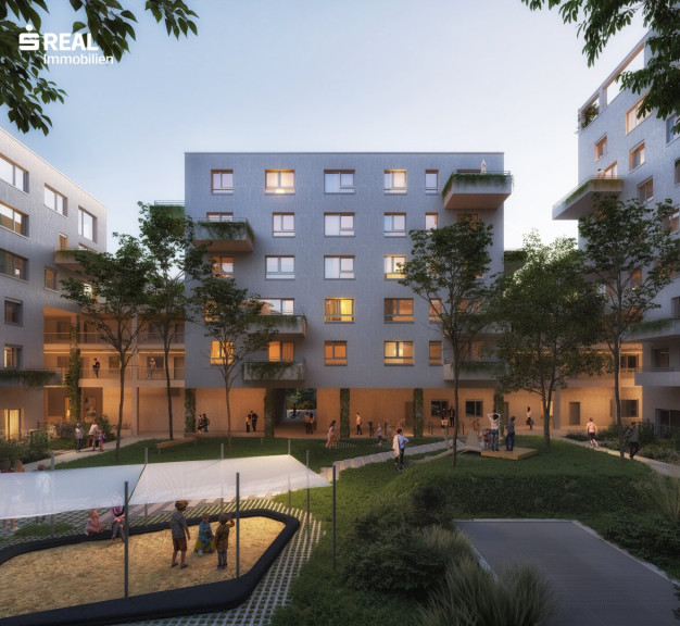 Wohnung - 1220, Wien - Arkaden am Park - Großzügig wohnen im Quartier Oberes Hausfeld