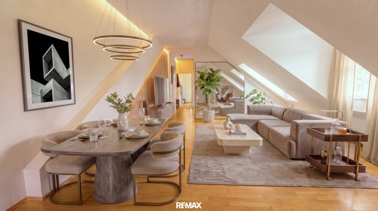 Wohnung - 1140, Wien,Penzing - In Alt-Penzing I Ruhiges Refugium mit Wiener Charme I Stylische Dachgeschosswohnung