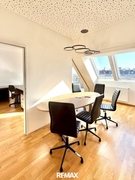 Büro / Praxis - 1120, Wien - Möbliertes Dachgeschossbüro in Toplage – ideal für Startups & kleine Unternehmen