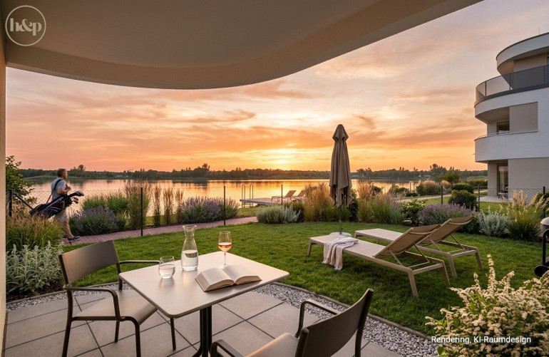 Wohnung - 2821, Lanzenkirchen - Gartenwohnung mit rd. 64 m² Freifläche + on top ein See
