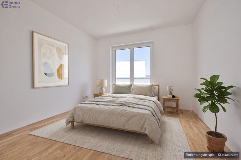 Wohnung - 4050, Traun - Neubau-Erstbezug Traun: 2 Zimmer, 58 m², Loggia, Top 7