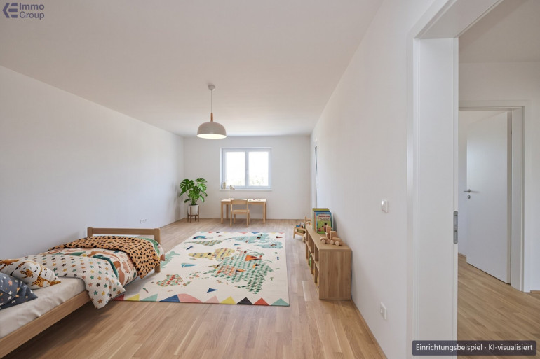 Wohnung - 4050, Traun - Neubau-Erstbezug Traun: 2 Zimmer, 58 m², Loggia, Top 15