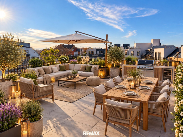 Wohnung - 1230, Wien - Terrassentraum zur Miete – 3 Zimmer, 3 Terrassen & exklusives Wohngefühl