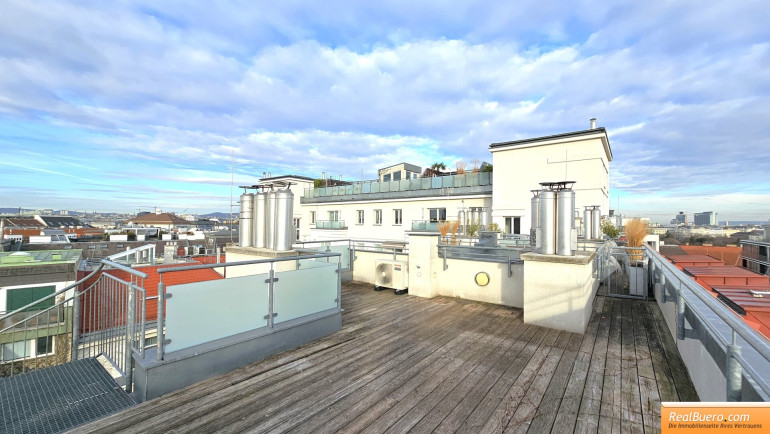 Wohnung - 1030, Wien - DACHGESCHOSS- MAISONETTE NÄHE STADTPARK MIT GROSSTERRASSE UND FERNBLICK