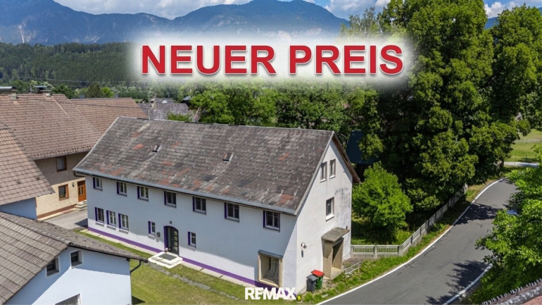 Haus - 9614, Vorderberg - "3+1"  Wohnhaus mit 3 Appartements + 1 großzügigen Wohneinheit im EG, sanierungsbedürftig
