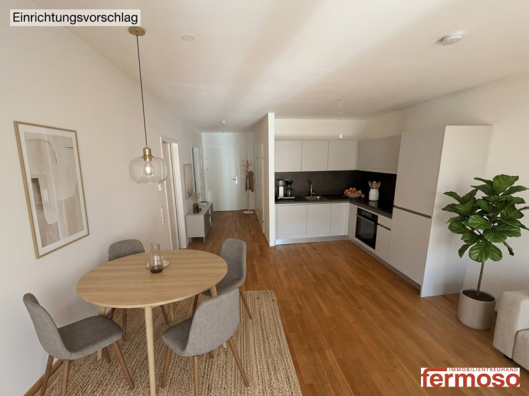 Wohnung - 1210, Wien - Moderne 2-Zimmer-Wohnung mit Balkon, Fußbodenheizung & Einbauküche in 1210 Wien!