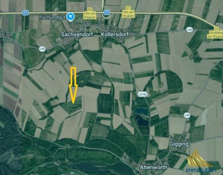 Grundstück - 3474, Kollersdorf - Großes Ackerbau-Grundstück 39.811m² in 3474 Kollersdorf – ideal für Landwirt!