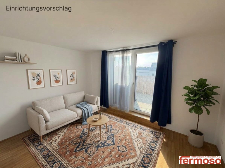 Wohnung - 1200, Wien,Brigittenau - Moderne 2-Zimmer-Terrassenwohnung in 1200 Wien, 6. Stock, mit Fußbodenheizung!