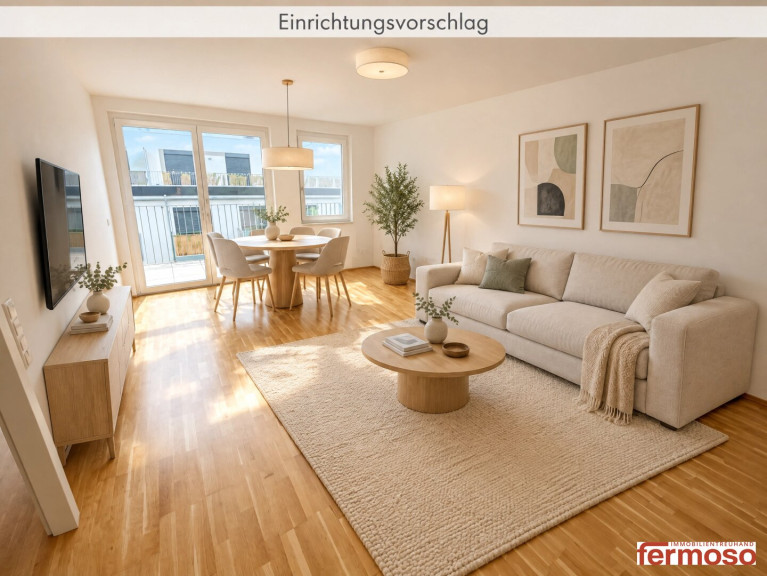 Wohnung - 1100, Wien - Moderne 2 Zimmer Wohnung mit atemberaubender Terrasse