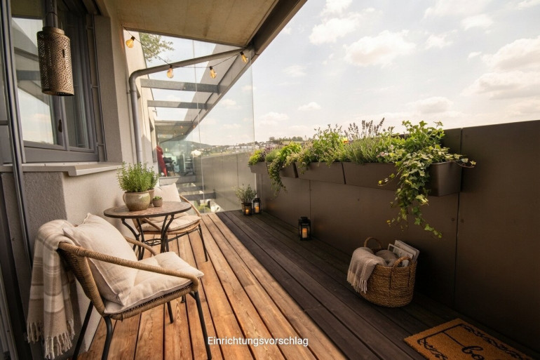 Wohnung - 4201, Gramastetten - Helle 2 Zimmerwohnung mit Ausblick ins Grüne