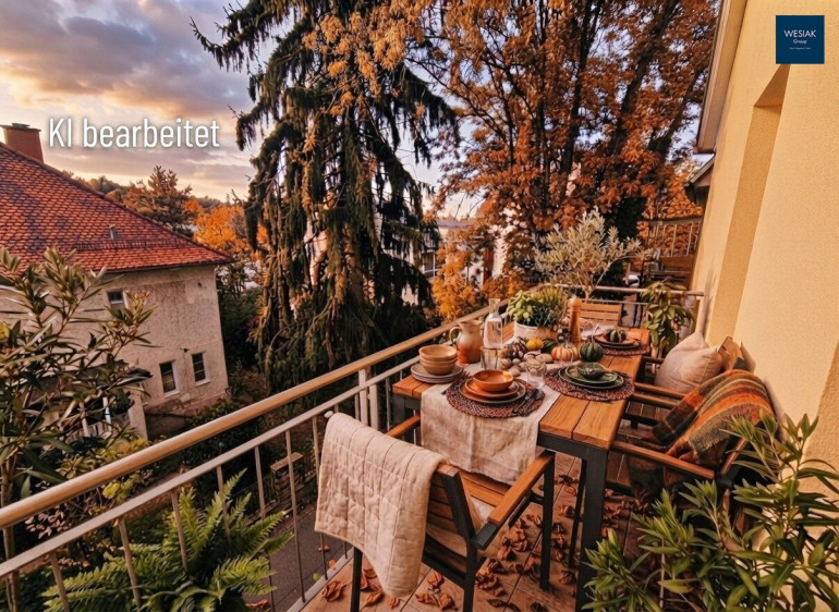 Wohnung - 8043, Graz,11.Bez.:Mariatrost - Exklusive Maisonette nach hochwertiger Sanierung mit Balkon Nähe Hilmteich um € 399.000,00