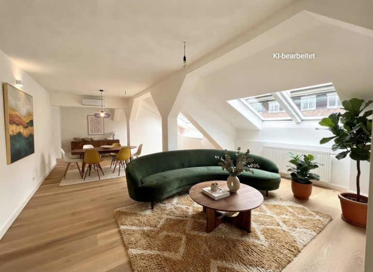 Wohnung - 1030, Wien - 1030! Schönes, klimatisiertes 3-Zimmer DG mit Terrasse - alles auf einer Ebene! Erstbezug nach Generalsanierung!