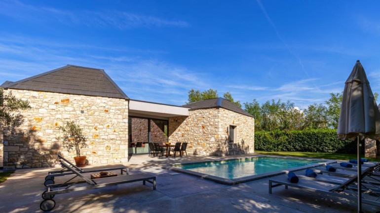 Haus - 52470, Umag - Istrisches Steinhaus mit Pool und Sommerküche bei Umag