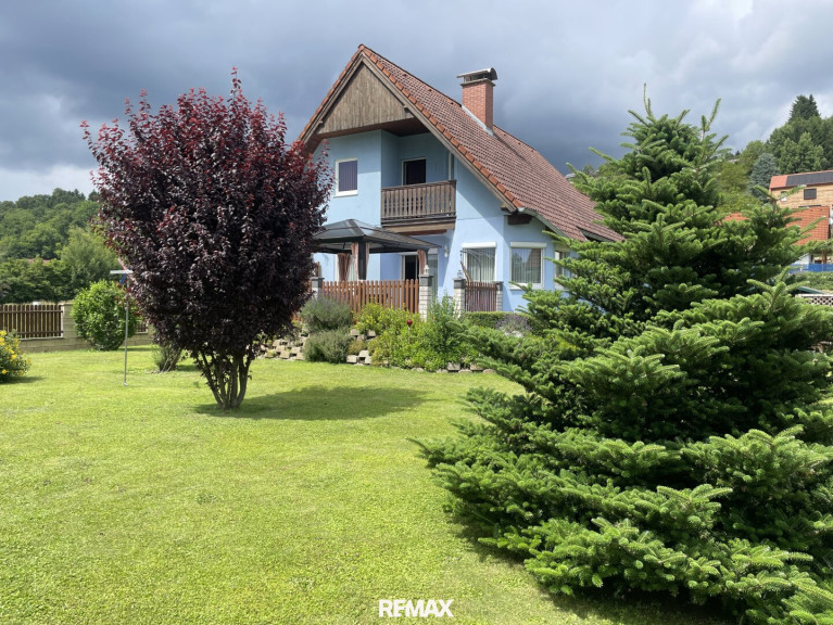 Haus - 8063, Eggersdorf bei Graz - Sonniges Einfamilienhaus mit gepflegtem Garten, Terrasse, Balkon und Doppelgarage