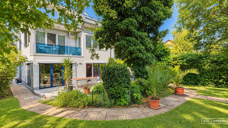 Haus - 1120, Wien - EIN ZUHAUSE FÜR ALLE GENERATIONEN! Traumhafter Familiengrundriss, privates Gartenparadies mit Pool & Poolhaus | ZELLMANN IMMOBILIEN