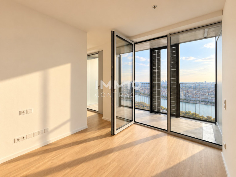 Wohnung - 1220, Wien - Stephansdom & Prater Blick: DC2 Tower - 33. Etage - Von Der Sonne geküsst