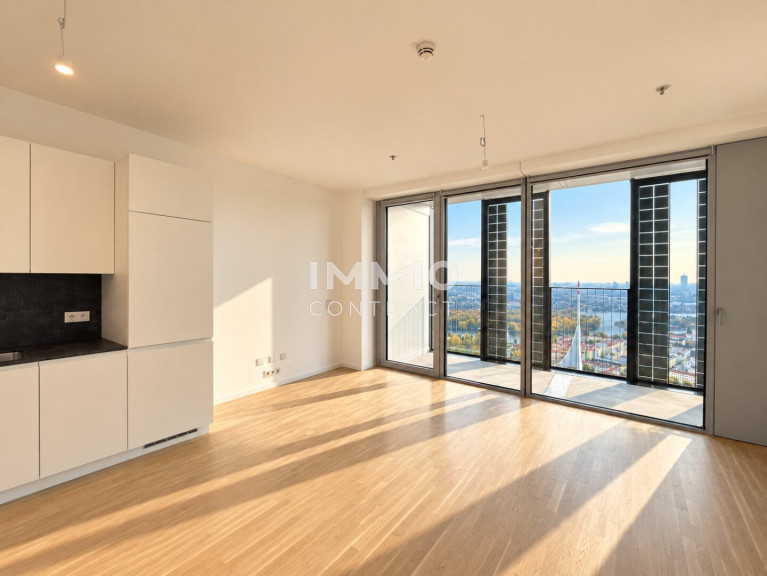 Wohnung - 1220, Wien - 48. Etage - DC2 Tower inkl. 10qm Loggia: SKY RESIDENCES