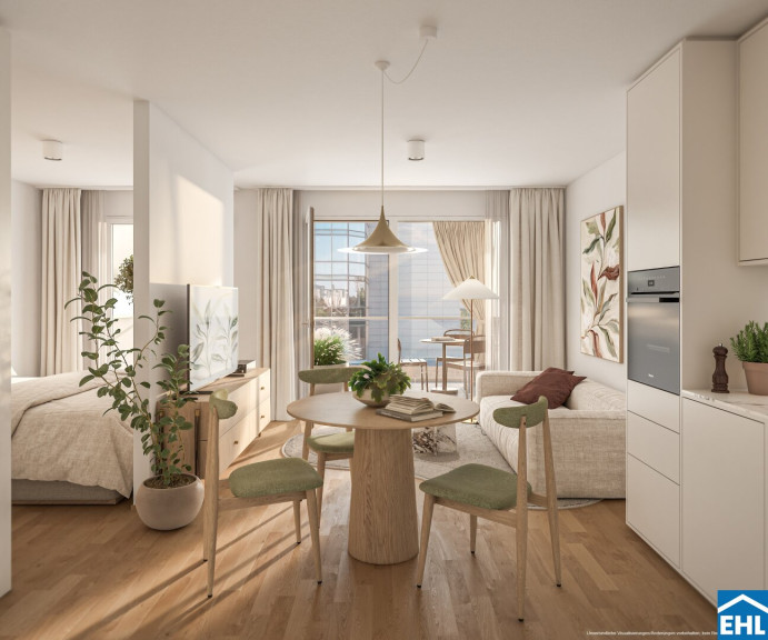 Wohnung - 1220, Wien - Modernes Zuhause mit Gemeinschaftsgarten und Spielplatz