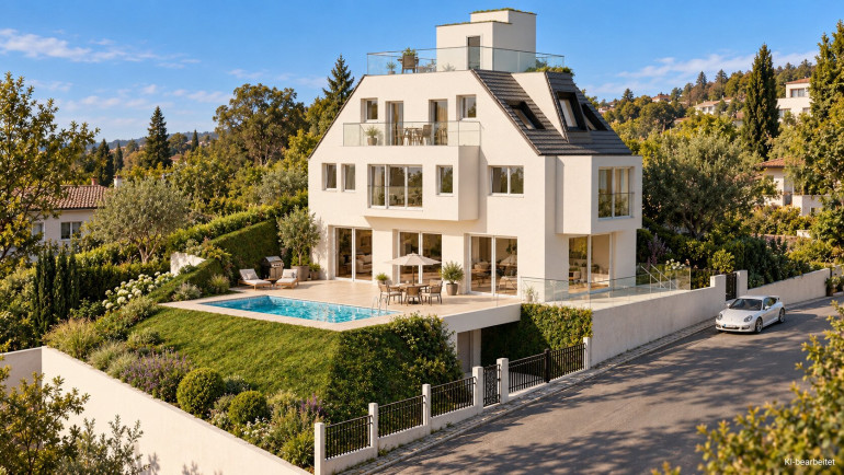 Haus - 1190, Wien - UNIQUE RESIDENCE - Exklusive Villa mit Pool und traumhaften Fernblick