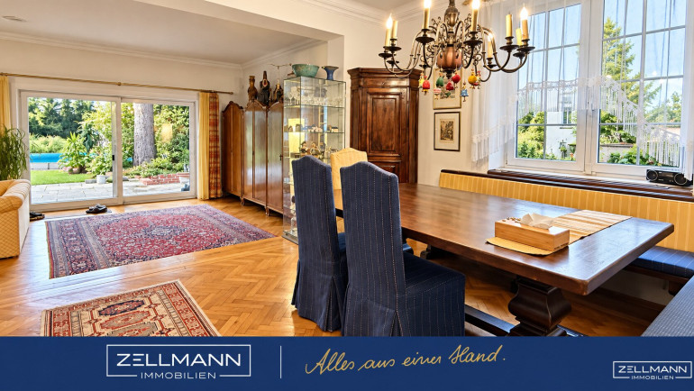 Haus - 1230, Wien - Poolgarten & 701 m² Grund! Familienhaus mit Charakter in Wien-Mauer | ZELLMANN IMMOBILIEN