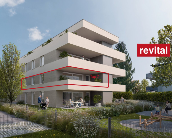 Wohnung - 6890, Lustenau - Finanzierung ab € 1.120 pro Monat - 1A-Lage von Lustenau - Ruhige und Zentrale Terrassenwohnung - Top 7